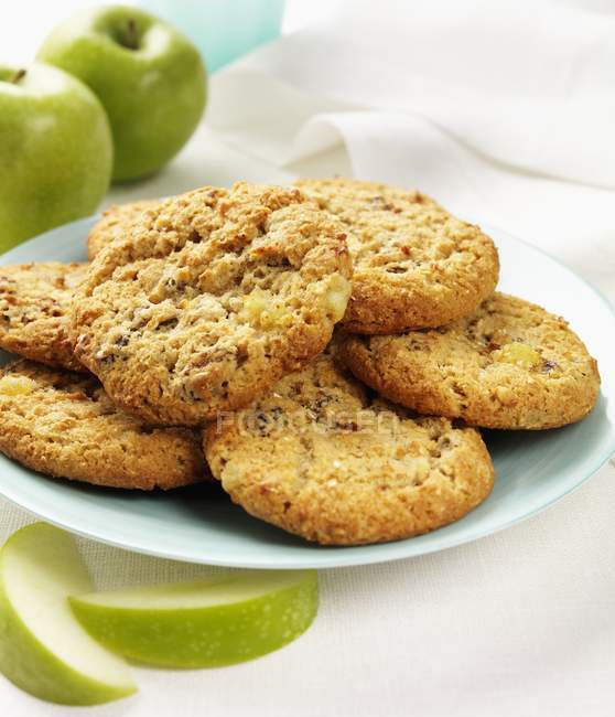 Homemade Apple cookies — Stock Photo