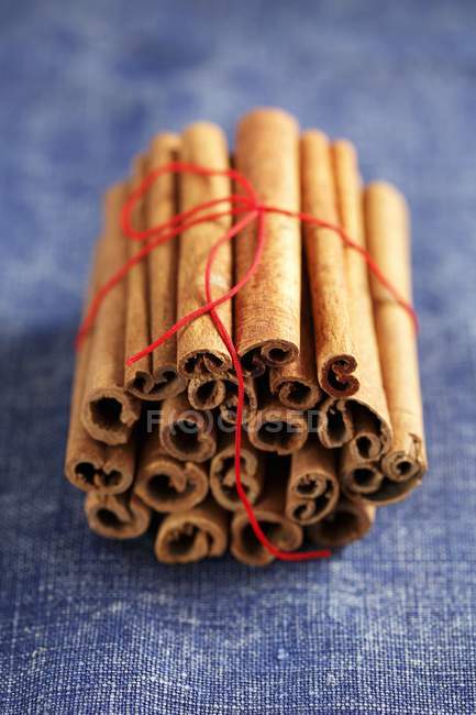 Many cinnamon sticks — Stock Photo