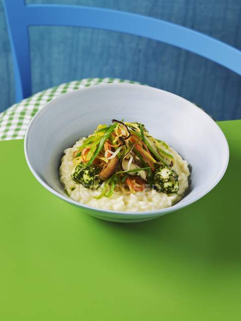 Arroz risoto vegetal — Fotografia de Stock