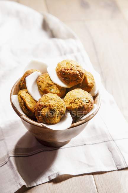 Patatas de calabaza de mantequilla con jarabe de arce - foto de stock