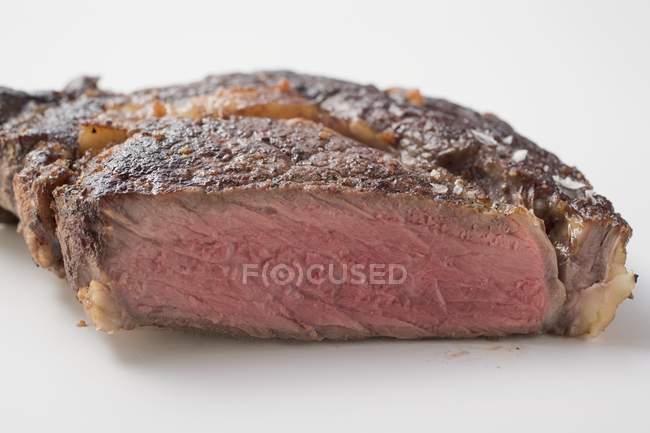 Fried beef steak — Stock Photo
