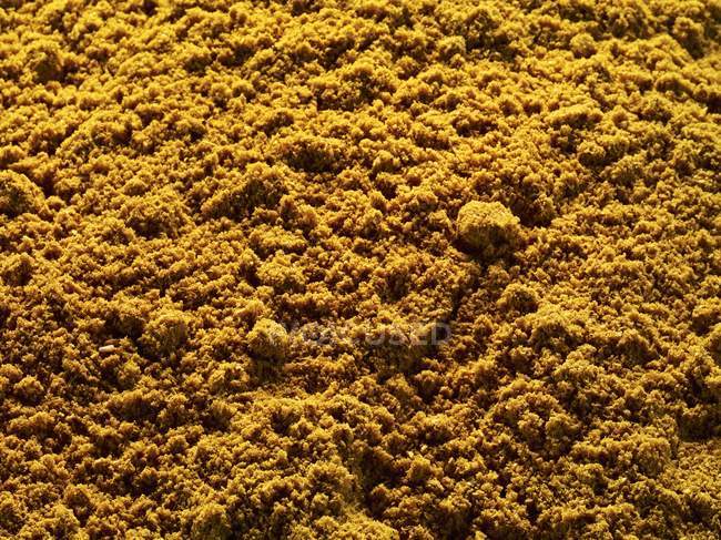 Polvere di curry in mucchio — Foto stock