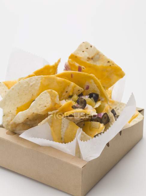 Tortilla Chips com queijo — Fotografia de Stock