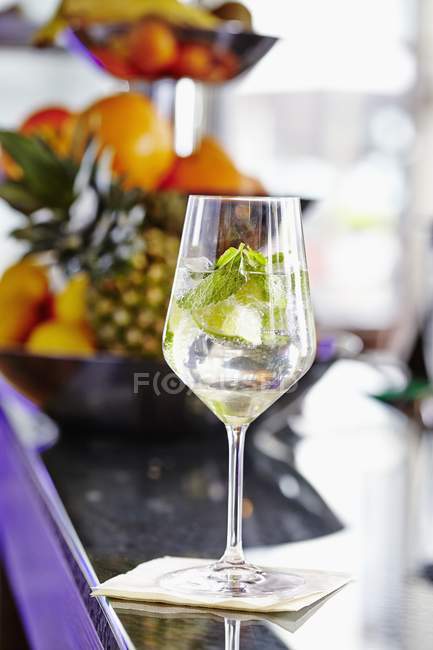 Cocktail feito de Prosecco — Fotografia de Stock