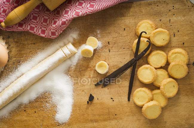 Biscoitos de Natal com açúcar — Fotografia de Stock
