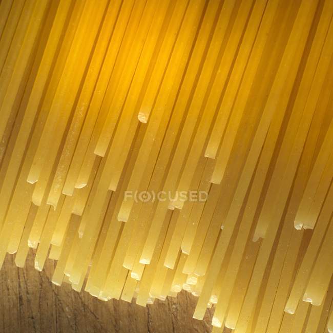 Raw spaghetti pasta — Stock Photo
