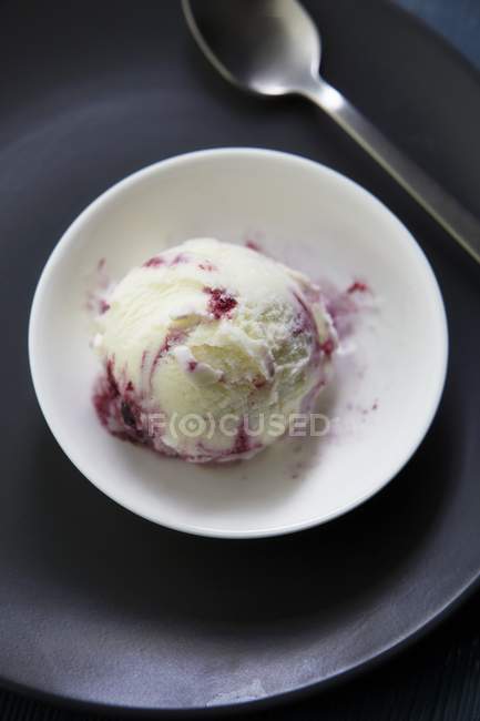 Misurino di gelati di more e mirtilli — Foto stock