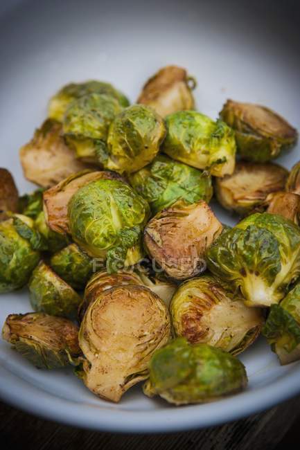 Roasted Brussels Sprouts — Stock Photo