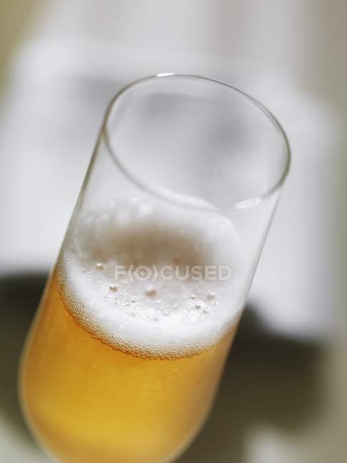 Cocktail champagne en verre — Photo de stock