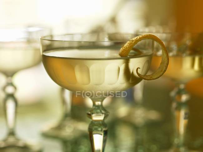 Coquetéis com gin — Fotografia de Stock