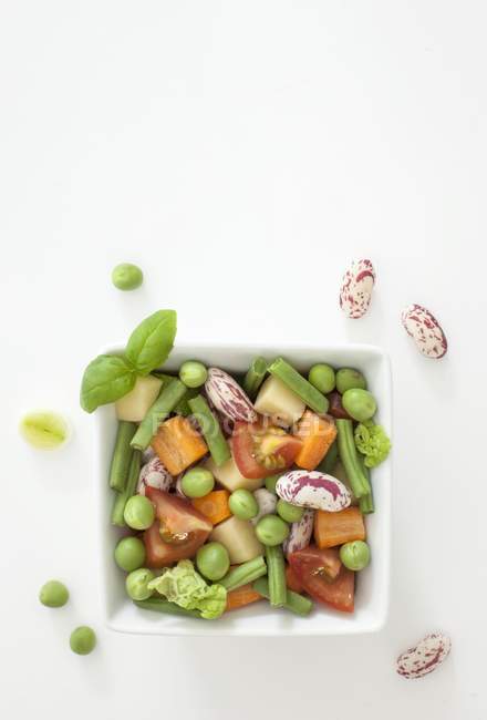 Ingredienti per minestra vegetale — Foto stock