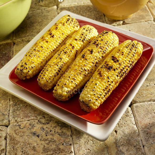 Mexican corn on the cob — Stock Photo