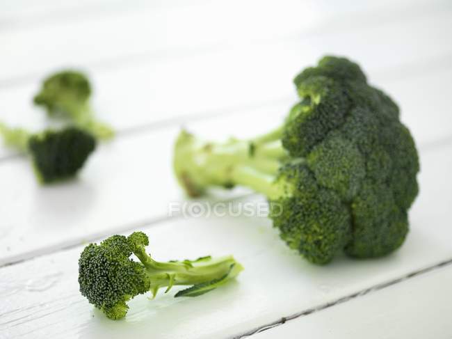 Pieces of Fresh Broccoli — Stock Photo