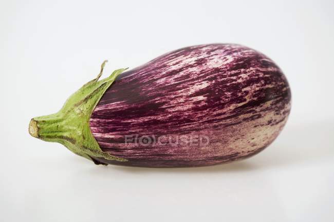 Fresh striped aubergine — Stock Photo
