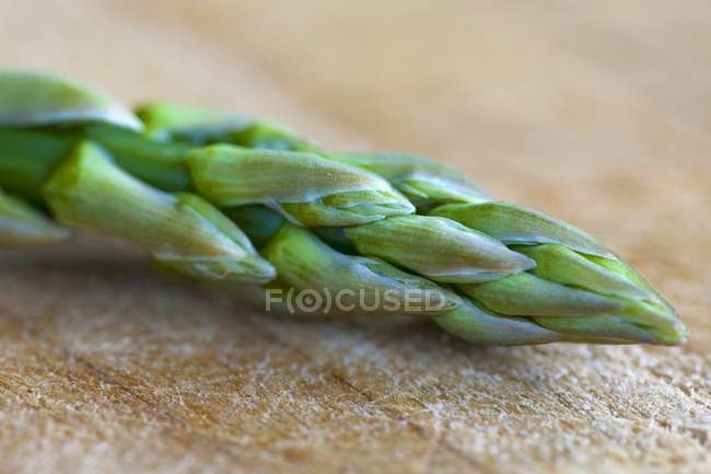 Punta di asparago verde — Foto stock