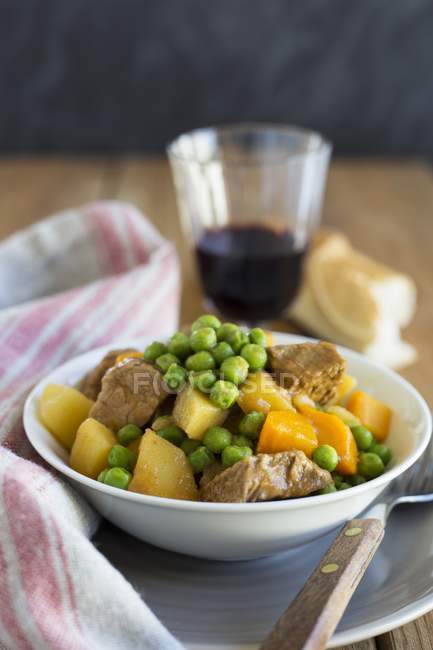 Jardineira stew from Portugal — Stock Photo
