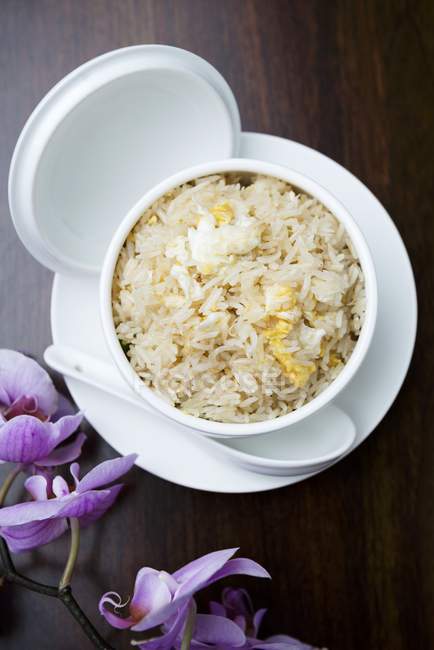 Egg fried rice — Stock Photo