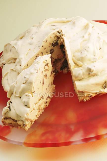 Gâteau à la crème glacée norvégienne — Photo de stock