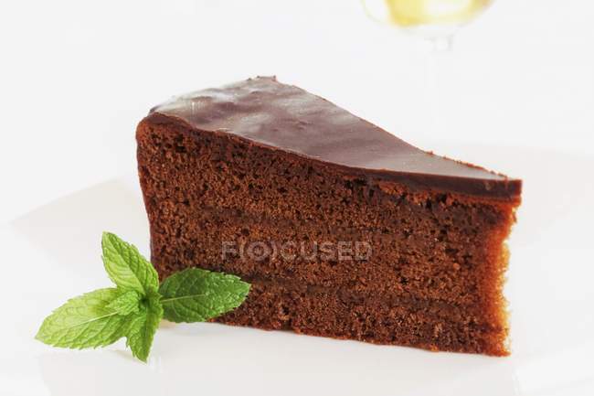 Two Layers Cake — Stock Photo