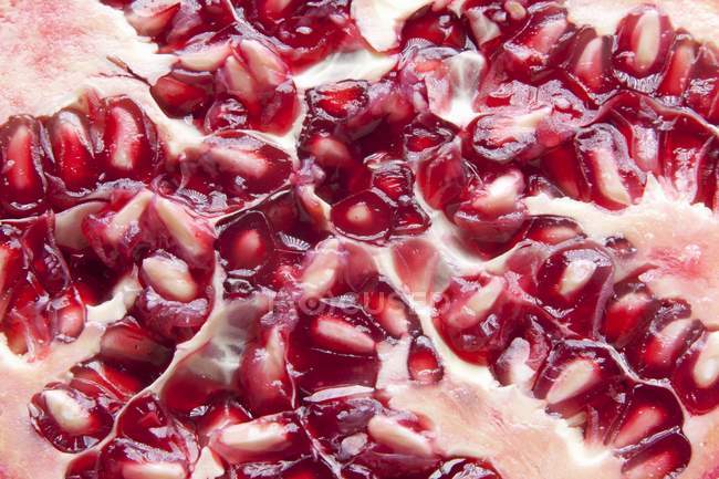 Ripe Pomegranate in cut — Stock Photo
