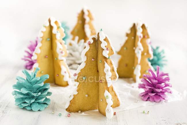 Рождественские печенья — стоковое фото