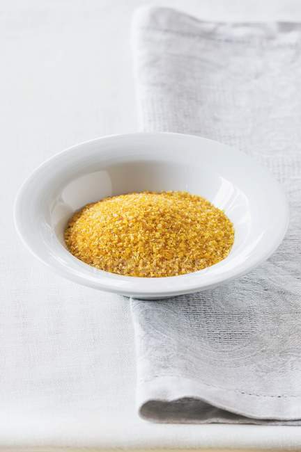 Raw couscous portion — Stock Photo