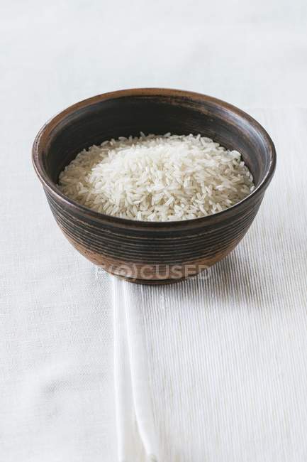 Uncooked Jasmine rice — Stock Photo