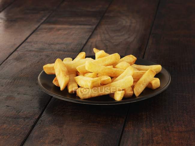 Potato fries on plate — Stock Photo