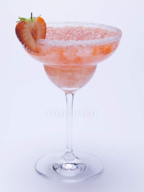 Morango congelado Margarita — Fotografia de Stock