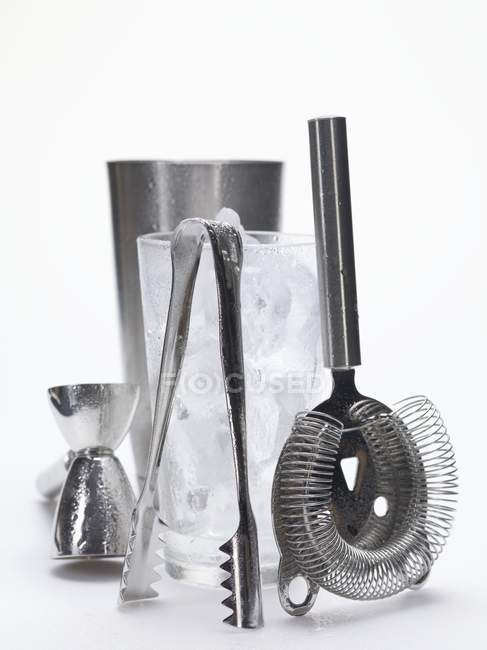 Various bar utensils — Stock Photo
