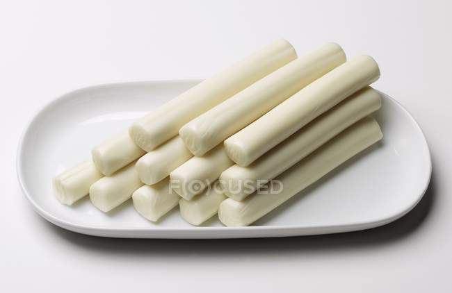 Bâtonnets de fromage Mozzarella — Photo de stock