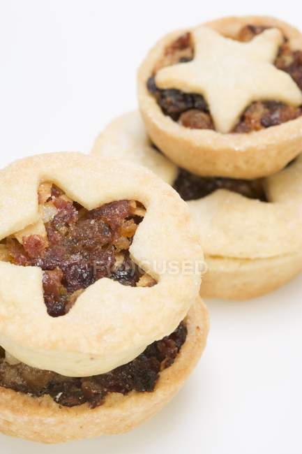 Mince pies for Christmas — Stock Photo