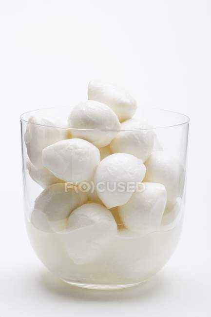 Сырные шарики Моцарелла — стоковое фото