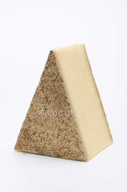 Шматок сир твердий — стокове фото