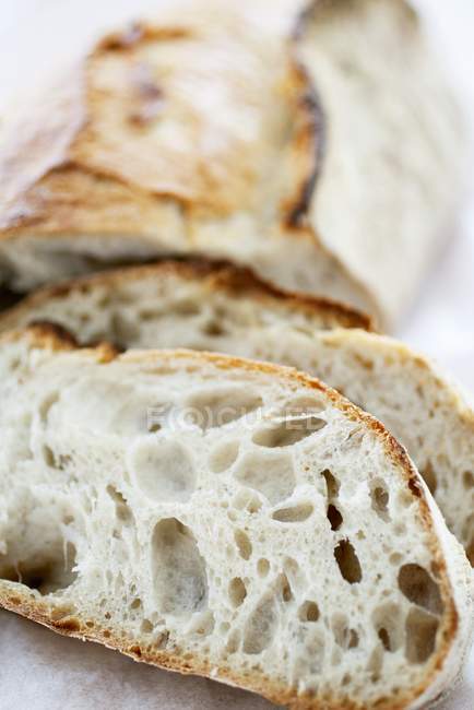 Brot aus Sauerteig — Stockfoto