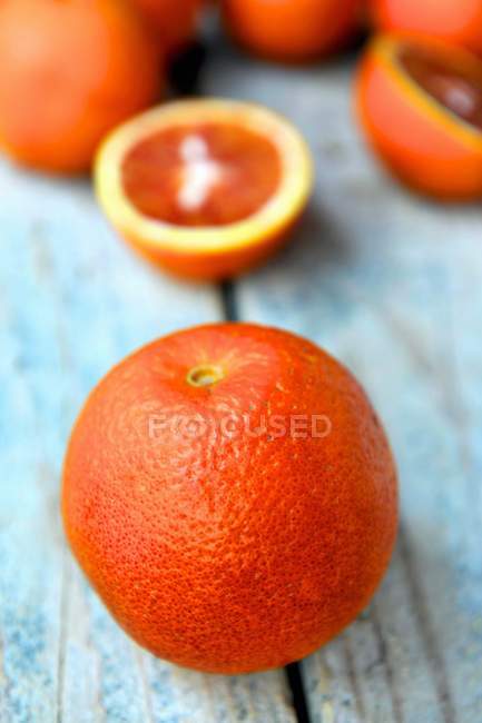 Naranja sangre fresca - foto de stock
