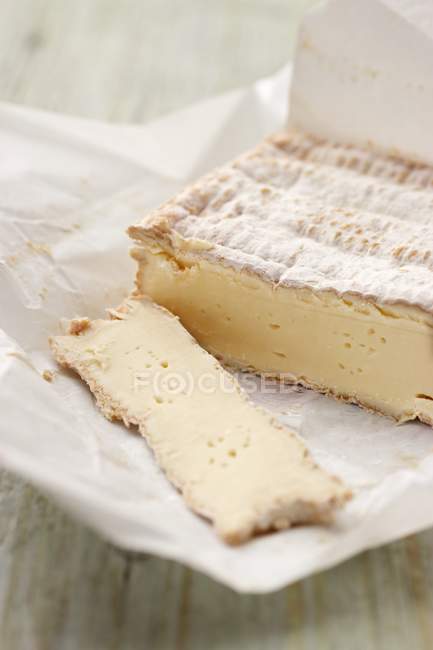 Soft cheese from France — Stock Photo