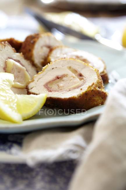 Chicken Cordon Bleu — Stock Photo