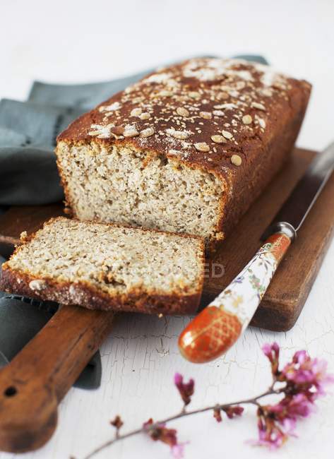 Семенной хлеб без глютена — стоковое фото