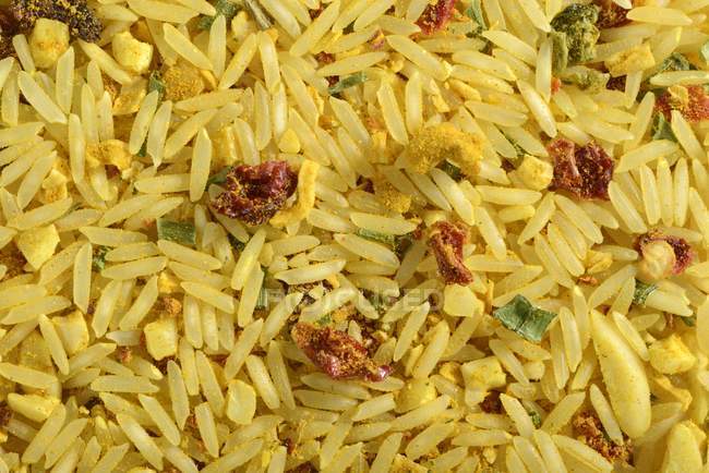 Mistura de arroz com legumes secos — Fotografia de Stock