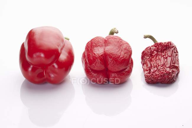 Red Bell peppers — Stock Photo