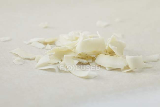 Noix de coco fraîche coupée — Photo de stock