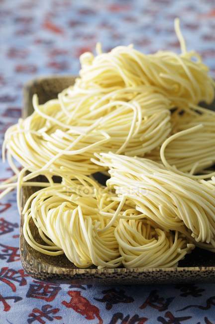 Asian rice noodles — Stock Photo