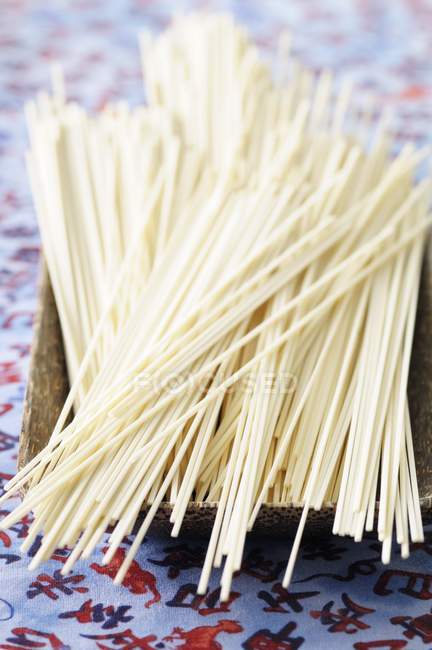 Japanese rice noodles — Stock Photo