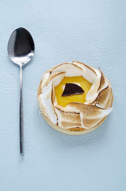 Лимонный пирог — стоковое фото