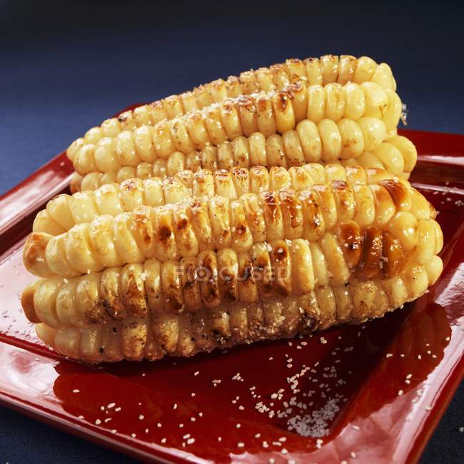 Grilled Corn on Cob — Stock Photo