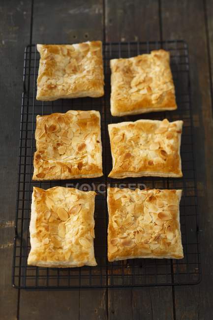 Puff pastry slices — Stock Photo