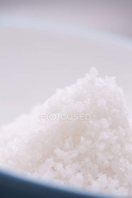 Білий морською сіллю — стокове фото