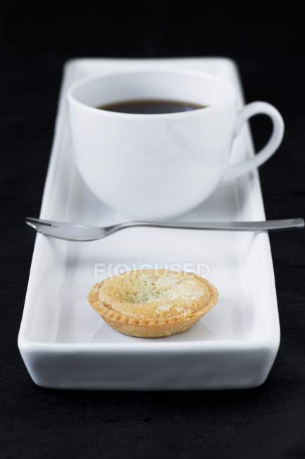 Cup of coffe with cup of coffe with — Stock Photo