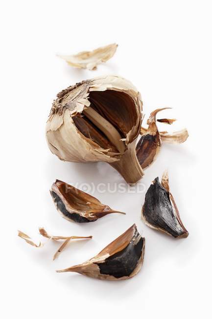 Bulbo di aglio secco — Foto stock